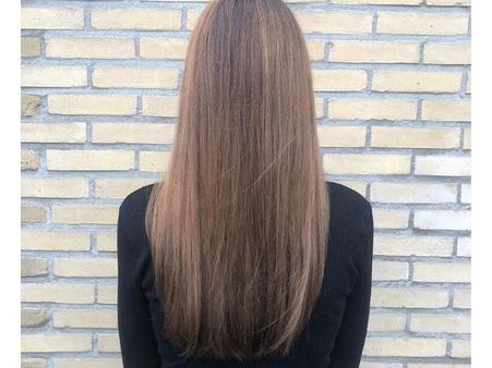 6. The Sleek Straight Hair