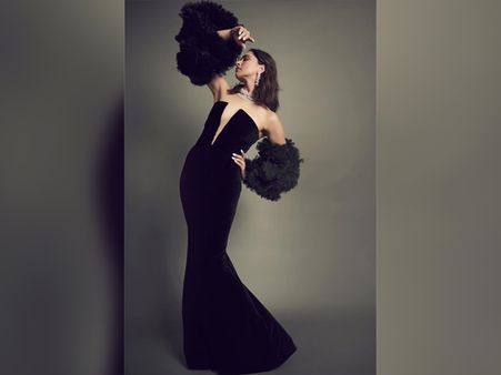 Deepika Padukone In A Dramatic-Sleeved Gown