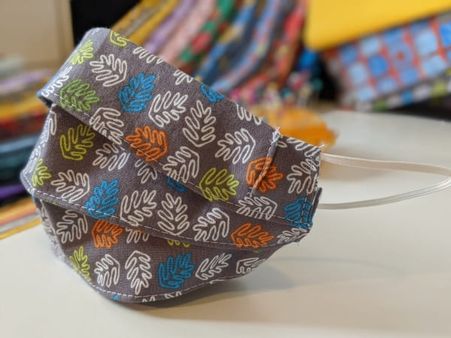 1. Sewn cloth face mask