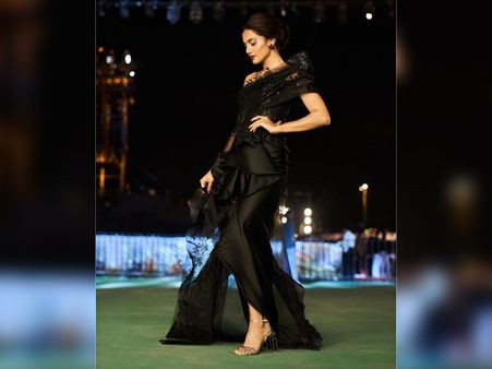 Taapsee Pannu In A Dramatic Gown