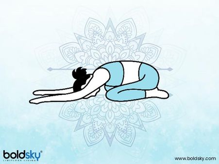 15. Child’s pose (Balasana) 15. Child’s pose (Balasana)