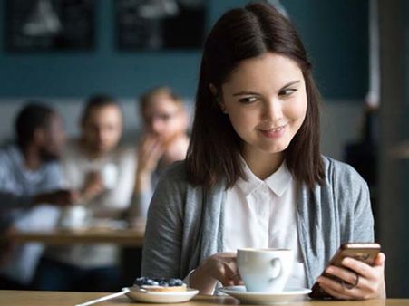 7. They Often Blush And Smile When You Are Around