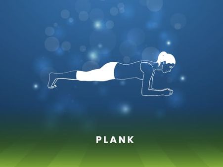 1. Planks, While Playing With The Kids