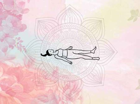7. Corpse pose (Savasana) 
