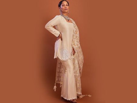 Masaba Gupta In An Ivory Suit