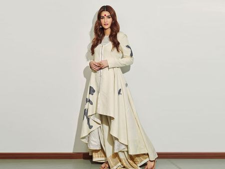 Kriti Sanon In A Kurti And Skirt