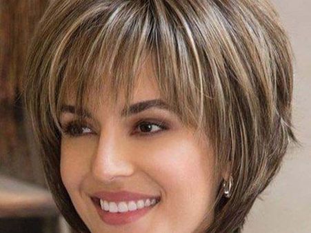 6. Short Bob With Bangs