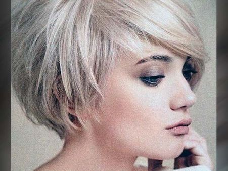 8. Pixie With Side Fringes