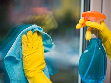 9. Clean The Window Panes And Doors