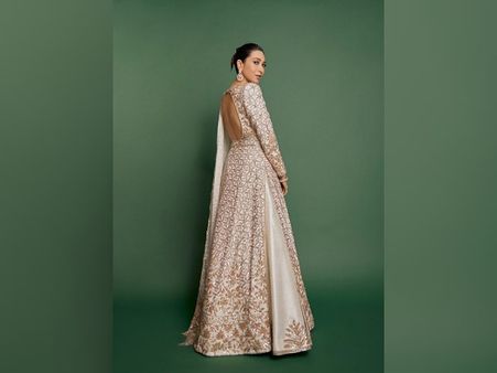 Karisma Kapoor In An Ivory Ensemble