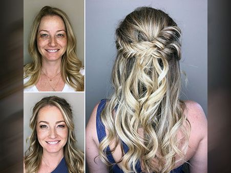 12. Fishtail Braid Updo