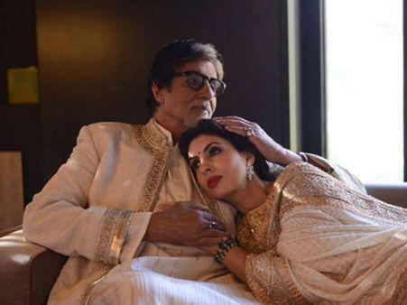 Amitabh Bachchan And Shweta Nanda
