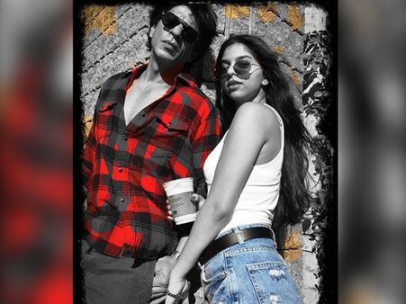 Shah Rukh Khan And Suhana Khan