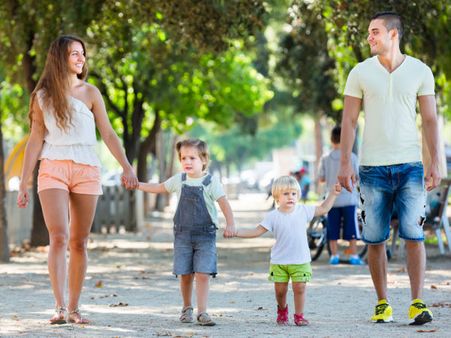 1. Take a walk together