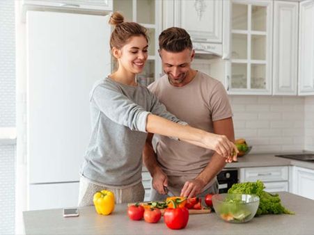 11. Surprise Her With Some Delicious Food