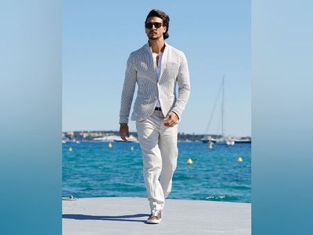 Tiger Shroff In A White-on-White Attire
