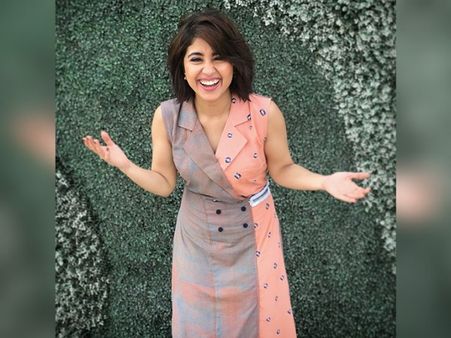 Shweta Tripathi In A Dual-Toned Dress
