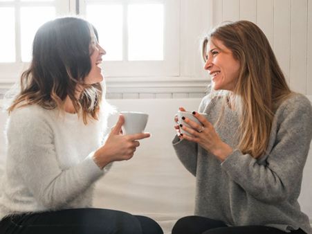 7. You Share All Of Your Thoughts And Problems With Each Other