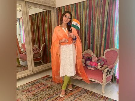 Sara Ali Khan’s Tricolour Suit Sara Ali Khan’s Tricolour Suit