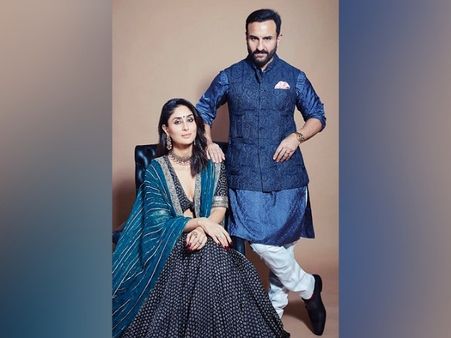 Saif Ali Khan In A Blue Ensemble