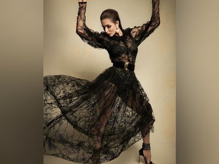 Malaika Arora In A Bold Black Dress