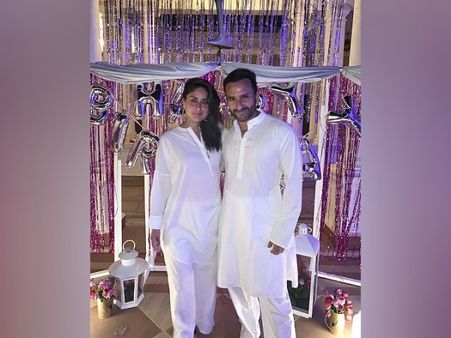 Saif Ali Khan In White Kurta-Pyjama