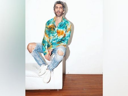 Jim Sarbh In A Blue Shirt And Distressed Jeans