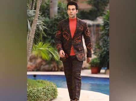 Rajkummar Rao In A Quirky Brown Pantsuit