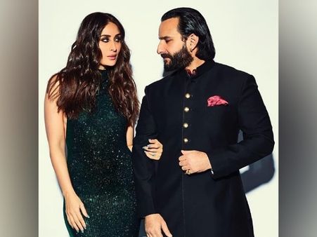 Saif Ali Khan In A Black Sherwani
