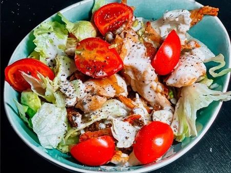 3. Sautéed chicken for salads