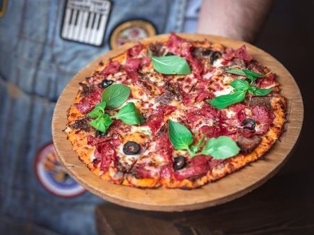 4. Whole wheat crust for pizza