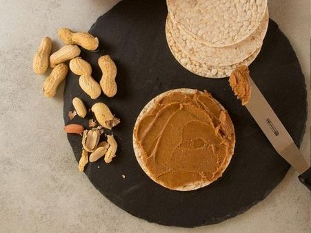 6. Peanut butter on breadsticks