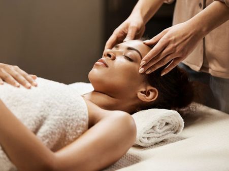 Begin Massaging Your Forehead Begin Massaging Your Forehead