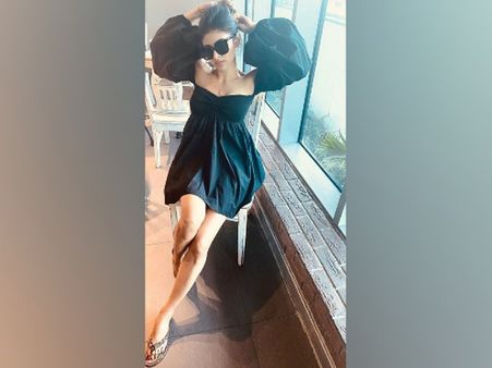 Mouni Roy In A Dramatic Black Dress