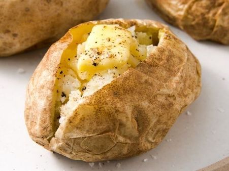 1. Baked potatoes