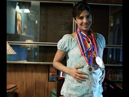 Priyanka Chopra In A Printed Top