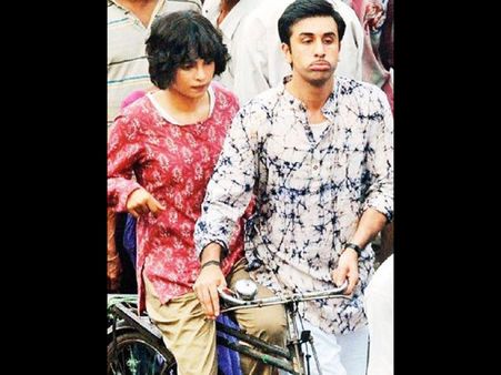 Priyanka Chopra In A Red Top And Brown Pants