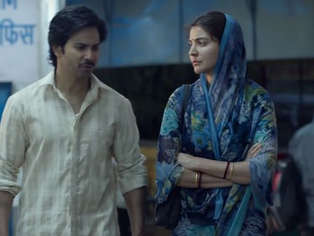 Anushka Sharma In A Blue Saree