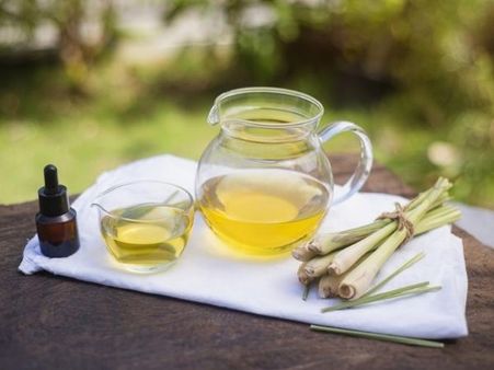 8. Lemongrass essential oil