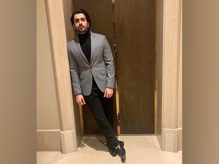 Sunny Singh In A Grey Blazer And Black Pants