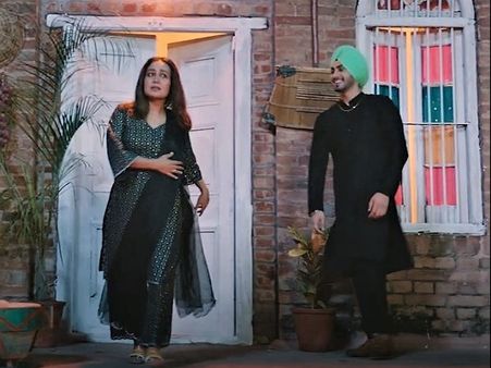 Neha Kakkar In A Black Suit