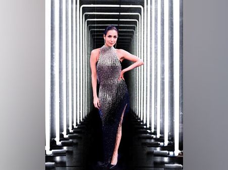 Malaika Arora In A Silver Sequin Dress