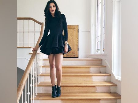 Nargis Fakhri In A Little Black Dress