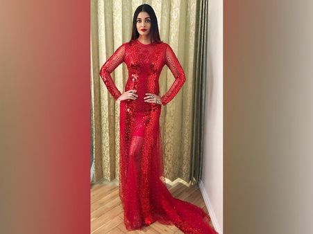 Aishwarya Rai In A Cocktail Gown