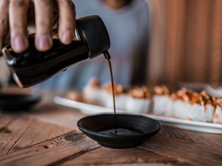 6. Mushroom and soy sauce broth