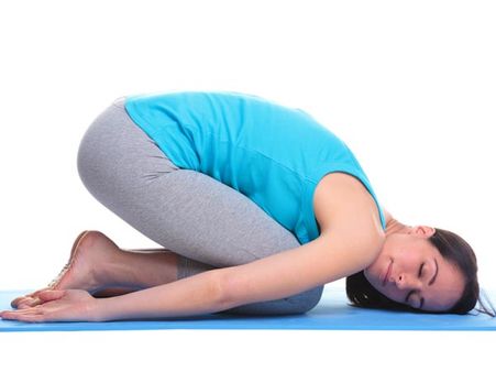 4. Balasana (Child’s Resting Pose)