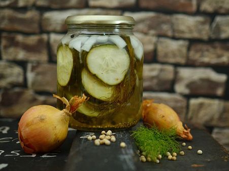 9. Canned and pickled foods