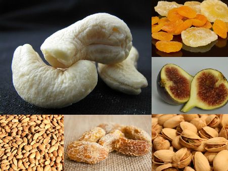 12. Dried fruits