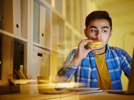 7. Late-night bingeing: