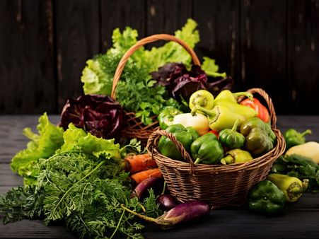 7. Unwashed/Raw Vegetables 